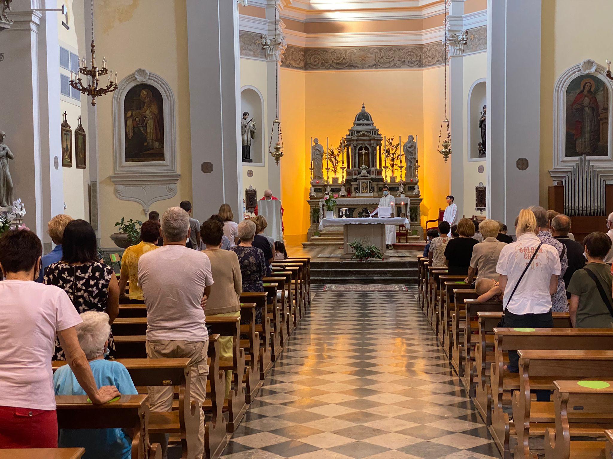 Copertina per San Pier d'Isonzo festeggia il patrono, don Lucio: «essere protagonisti nella comunità»